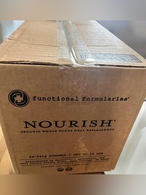 NOURISH Organic Whole Foods Meal Replacement - Brown Box